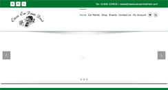 Desktop Screenshot of classiccarpaintsdirect.com